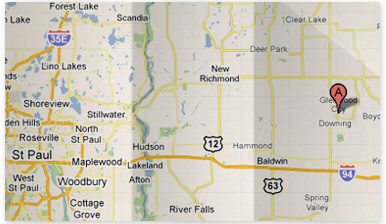 Get Directions to Glenwood City